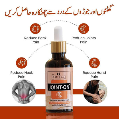 1 Pc Clinically-Proven Joint Pain Relief Oil - Promotes Wellness and Self-Care